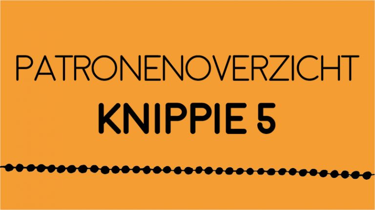 Patronenoverzicht Knippie november