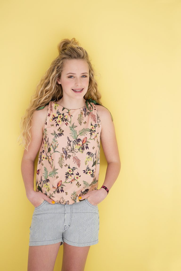 Mouwloze top 21 Knippie 3 2018